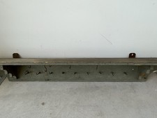 Große Garderobenleiste antik Holz Shabby Chic ca. 100 Jahre alt Unikat 1,36m