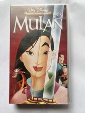 Mulan Walt Disney VHS