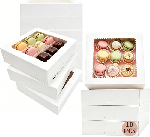 10er set muffin transportbox - 10er-set,