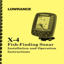 Lowrance X-4 X4 Fishfinder