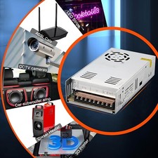 AC 110V/220V auf DC 12V 30A 360W AC /DC Einbaunetzteil Schaltnetzteil Netzteil A