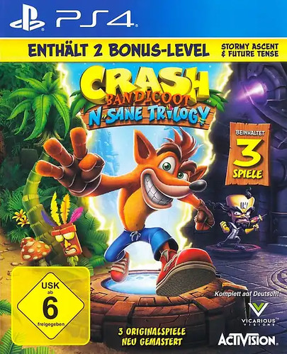 Crash bandicoot sane trilogy - bandicoot,