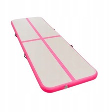 Airtrack Matte 4m x 1m – 20 cm hoch – Pink – Gymnastics Mat Training Sports Home