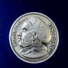 Medaille Martin Luther,  Reichstag zu Worms. Super Zustand
