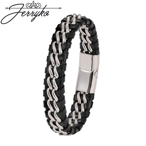 Herren armband schwarz echtes - herren,