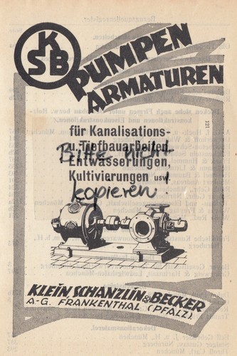Frankenthal werbung 1925 - frankenthal,,
