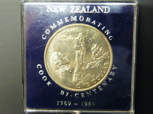 Münze dollar neuseeland - münze, 1