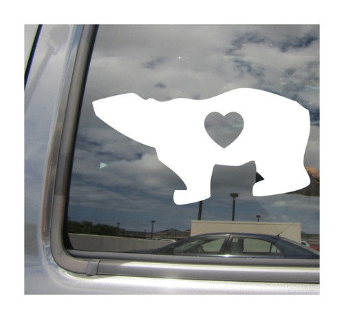 Polar bear heart - bear, arctic