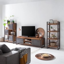 Wohnwand - (3-teilig), +