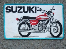 SUZUKI T 350 Rebel motorcycle zweitakter aufnäher patch badge sticker vintage