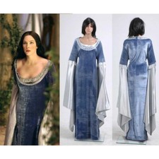 SALE The Lord of the Rings Arwen Kleid Mantel Cosplay Kostüm Karneval Outfit