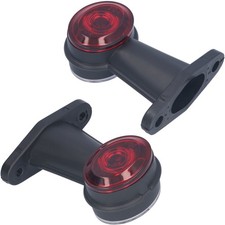 2x LED Seitenmarkierungsleuchte Set 12V 24V Begrenzungsleuchte LKW PKW Anhänger