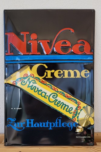 Blechschild nivea - blechschild,