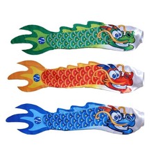 3XDrachen Windsack Karpfen