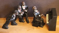 Jazzgruppe mit Pianist 3 Sänger  Piano  Jazzfiguren