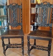 Antik - 1870-1890 Set aus 2x