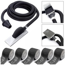 Schleifklotz 70x198 mit Absaugung und 4m Schlauch KLETT Schleifgitter Gitternetz