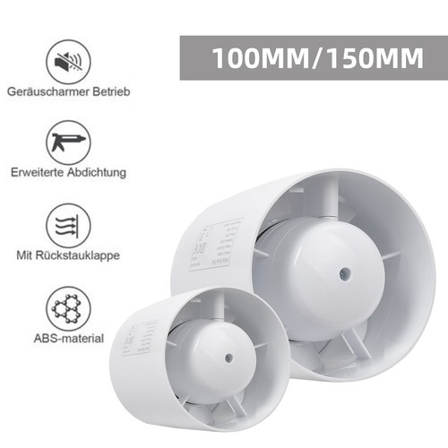 Rohrventilator abluft mit - rohrventilator,