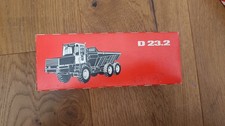 O&K D 23.2 DUMPER NZG Modelle 301 1:50 West Germany in OVP