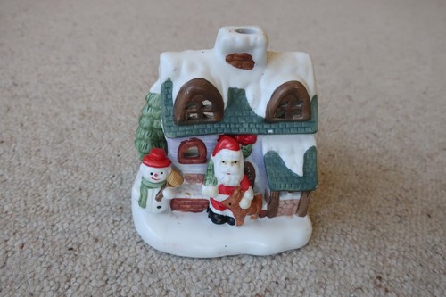 Teelichthaus mit nikolaus - teelichthaus,
