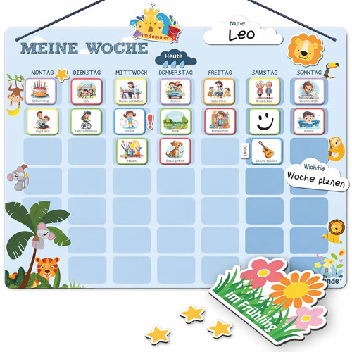 Wochenplaner für kinder - wochenplaner, –