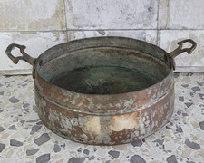 Alte Kupfer Schüssel mit