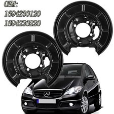 2x ANKERBLECH BREMSSCHEIBE