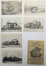 6x Deutsche Lokomotive-Bilder