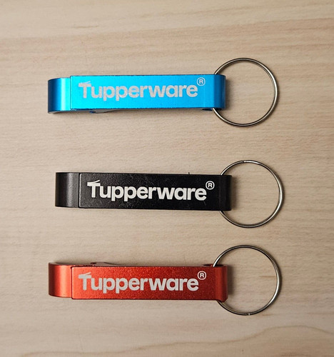 Tupperware flaschenöffner - tupperware, 3x