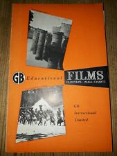 Educational Films, Filmstrips, Wall Charts - 1952 -