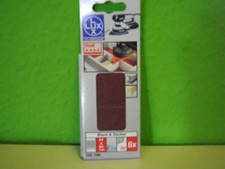 8x Schleifpapier