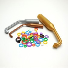 Vogelringe E-Z Elastic Ringe Ø 3,0mm bis Ø 8,0mm - Ringpistole Set oder 50 Ringe