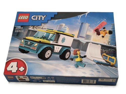 Lego city 60403 rettungswagen - city,