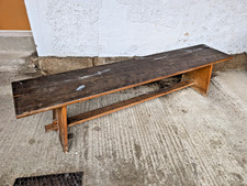 Holzbank vintage sitzbank - holzbank,