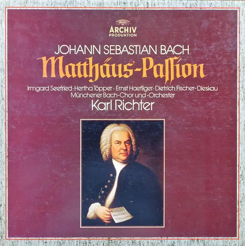 Box bach karl richter - lp-box, /