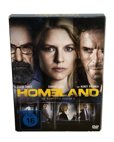 Homeland staffel dvd - 3, [dvd]