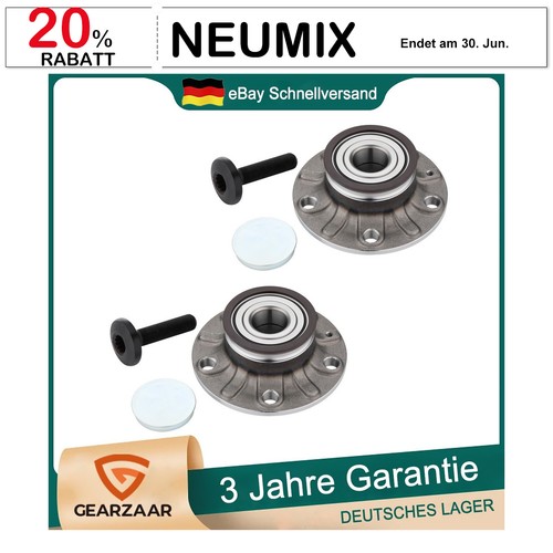Radnabe radlagersatz hinten - radlagersatz,