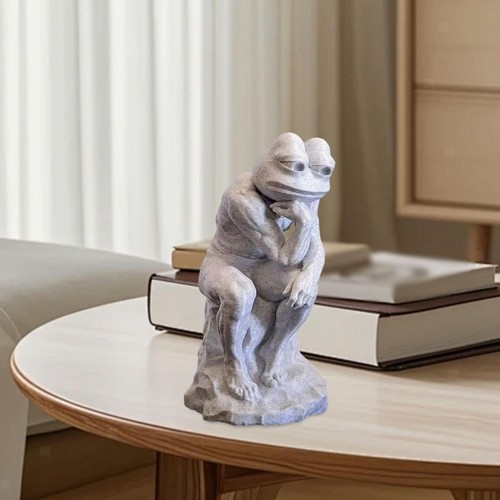Frosch-Denker-Statue