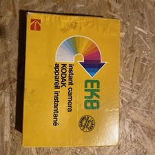 Kodak, Sofortbildkamera, EK 8, in Originalverpackung, mit Anleitung, 70er, neu? 