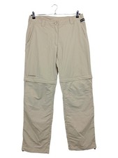 Schöffel Damen Zip-Off Wanderhose Outdoorhose Größe 42 Beige