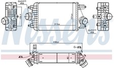 NISSENS 961303 Ladeluftkühler