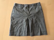 ✿Rock ZARA XL 42 braun dunkles Beige Jeansrock Sommerrock A-Linie Damenrock Frau