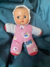 Vintage stoffpuppe mit - vintage-stoffpuppe,