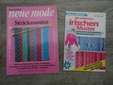Sonderheft neue mode Strickmuster Irisch stricken Anleitung Wolle Diana Creativ