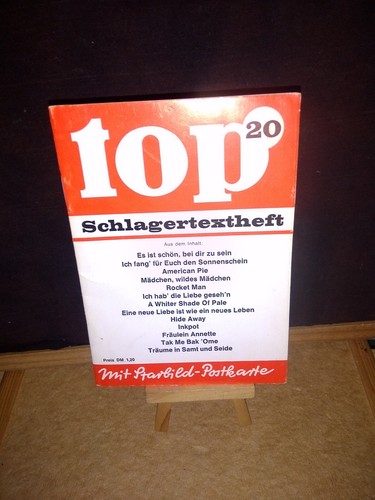 Top schlagertextheft 20 - top, nr.