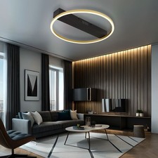 Deckenlampe Deckenleuchte Designlampe schwarz gold BigLight