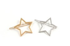 Haarklammer Haarspange Stern