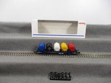 Märklin Spur H0 47672 Güterwagen Behältertragwagen Magazin Jahreswagen 1996 OVP