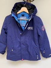 Lila Bild Mädchen Skijacke