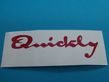 NSU quickly sticker decal